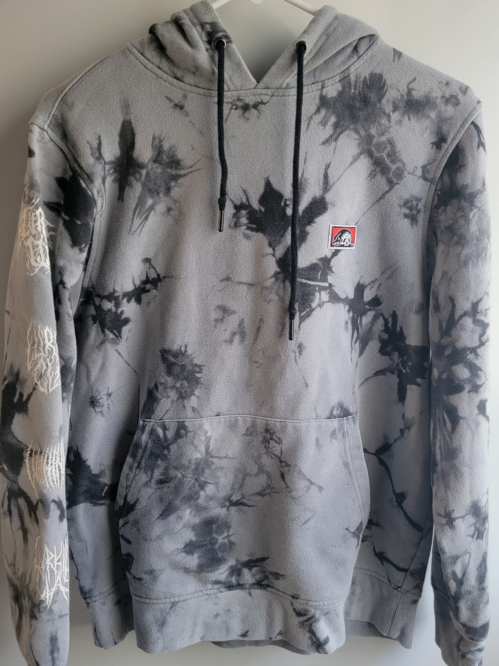 Lurking Class By Sketchy Tank Men's M Tie-Dye Gray Pullover Hoodie/Sweatshirt